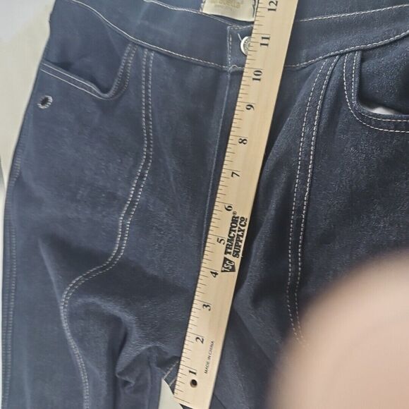 Dorabella Basic Chic Stretch Denim/Cotton Twill, Dark Blue Ankle,‎ Rhinestone 44 - Picture 7 of 15